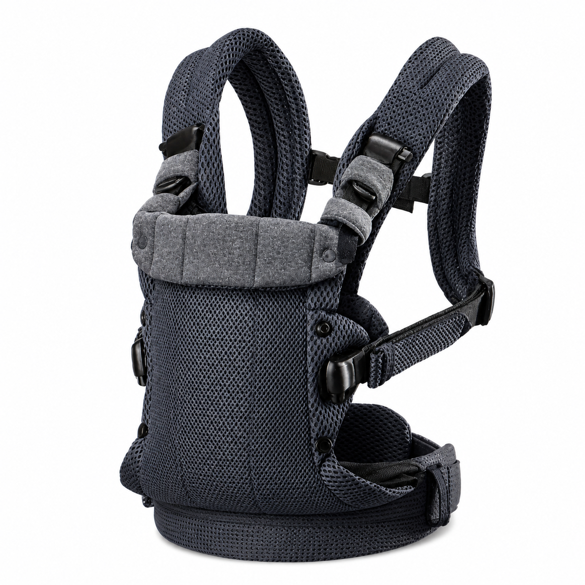 Porte-bébé-physiologique-ultra-respirant-premium-Confort-ergonomique-0-36-mois-Marine