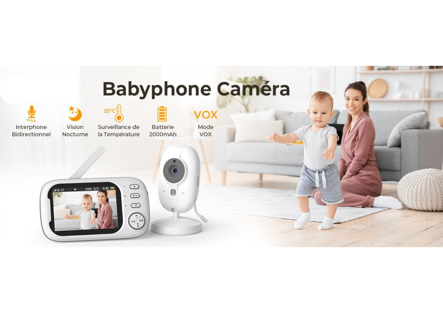 Babyphone haute performance