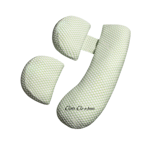 Coussin de Grossesse - Coussin de Positionnement Latéral pour Femme Enceinte | Soutien du Dos, des Hanches, des Jambes et du Ventre