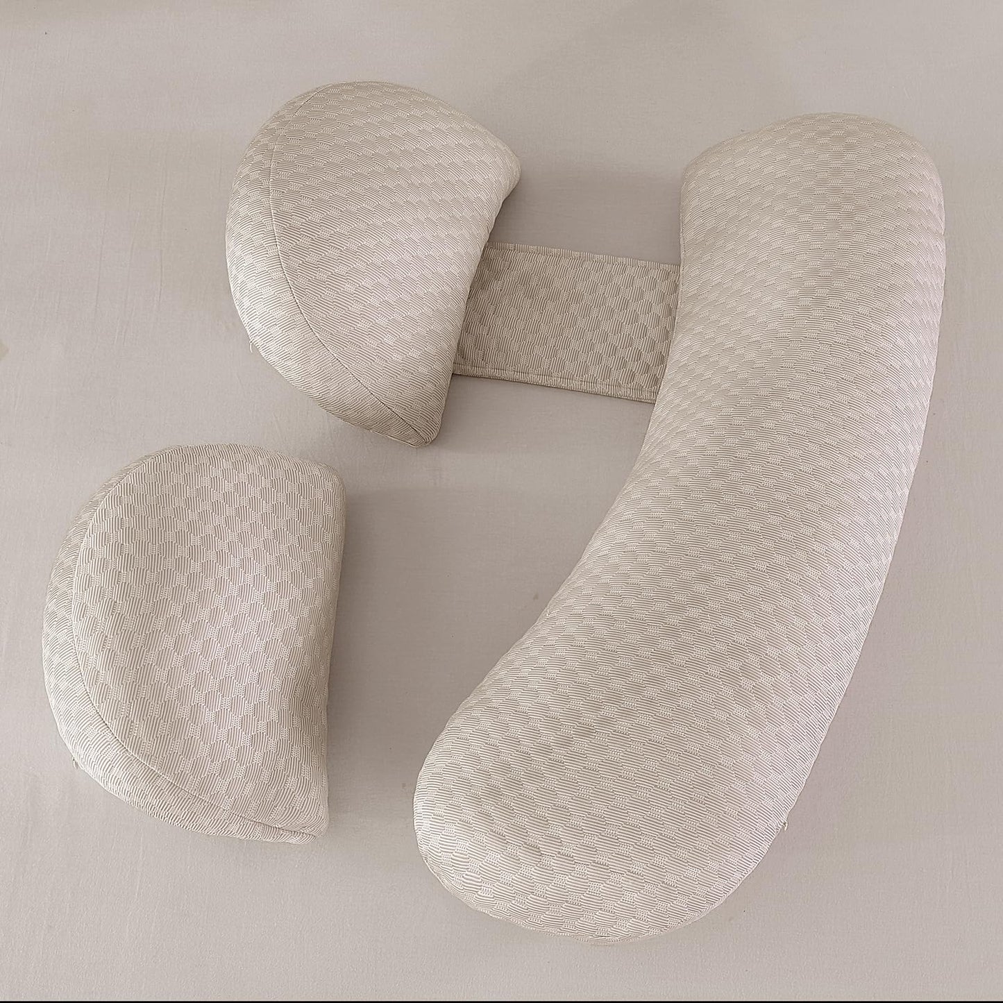 Coussin de Grossesse - Coussin de Positionnement Latéral pour Femme Enceinte | Soutien du Dos, des Hanches, des Jambes et du Ventre