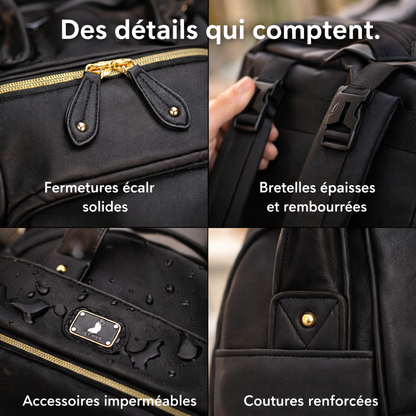 Sac à Langer Multifonction – Grande Capacité & 18 Poches