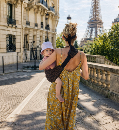 Porte Bébé Hanche Ergonomique | Siège Intégré, Maintien Optimal et Position Naturelle