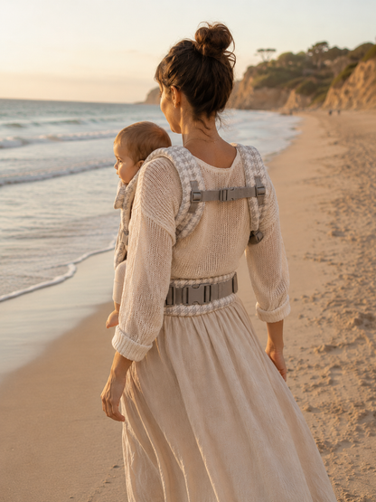 Porte Bébé Ergonomique Ultra Confort | Respirant, Réglable et Sécurisé