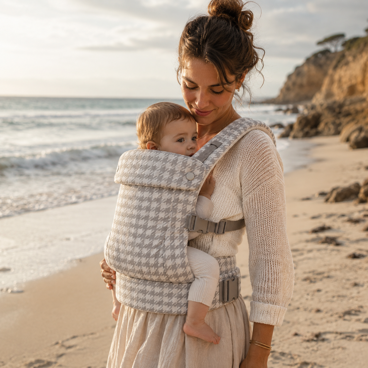 Porte Bébé Ergonomique Ultra Confort | Respirant, Réglable et Sécurisé