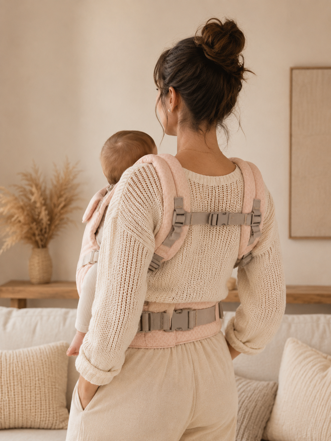 Porte Bébé Physiologique Ergonomique Respirant | Confort & Sécurité 0 à 36 mois