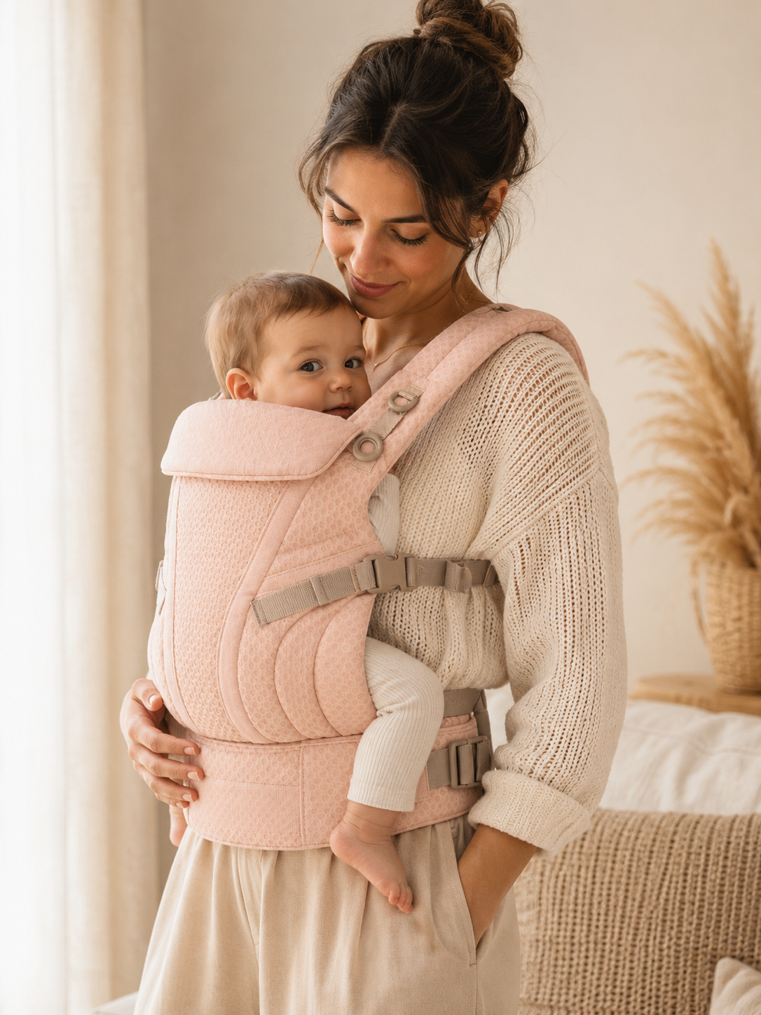 Porte Bébé Physiologique Ergonomique Respirant | Confort & Sécurité 0 à 36 mois