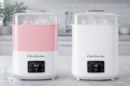 Lave biberon et stérilisateur vapeur 2 en 1 – Hygiène parfaite pour bébé