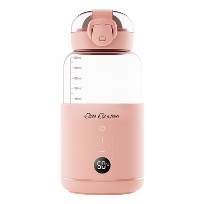 Biberons Toujours Prêts – Chauffe-Lait Rechargeable avec Thermostat Intégré