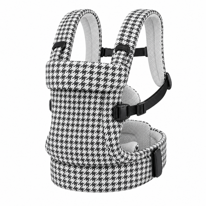 Porte-Bebe-Ergonomique-Ultra-Confort-Respirant-Reglable-Securise-Damier-Noir