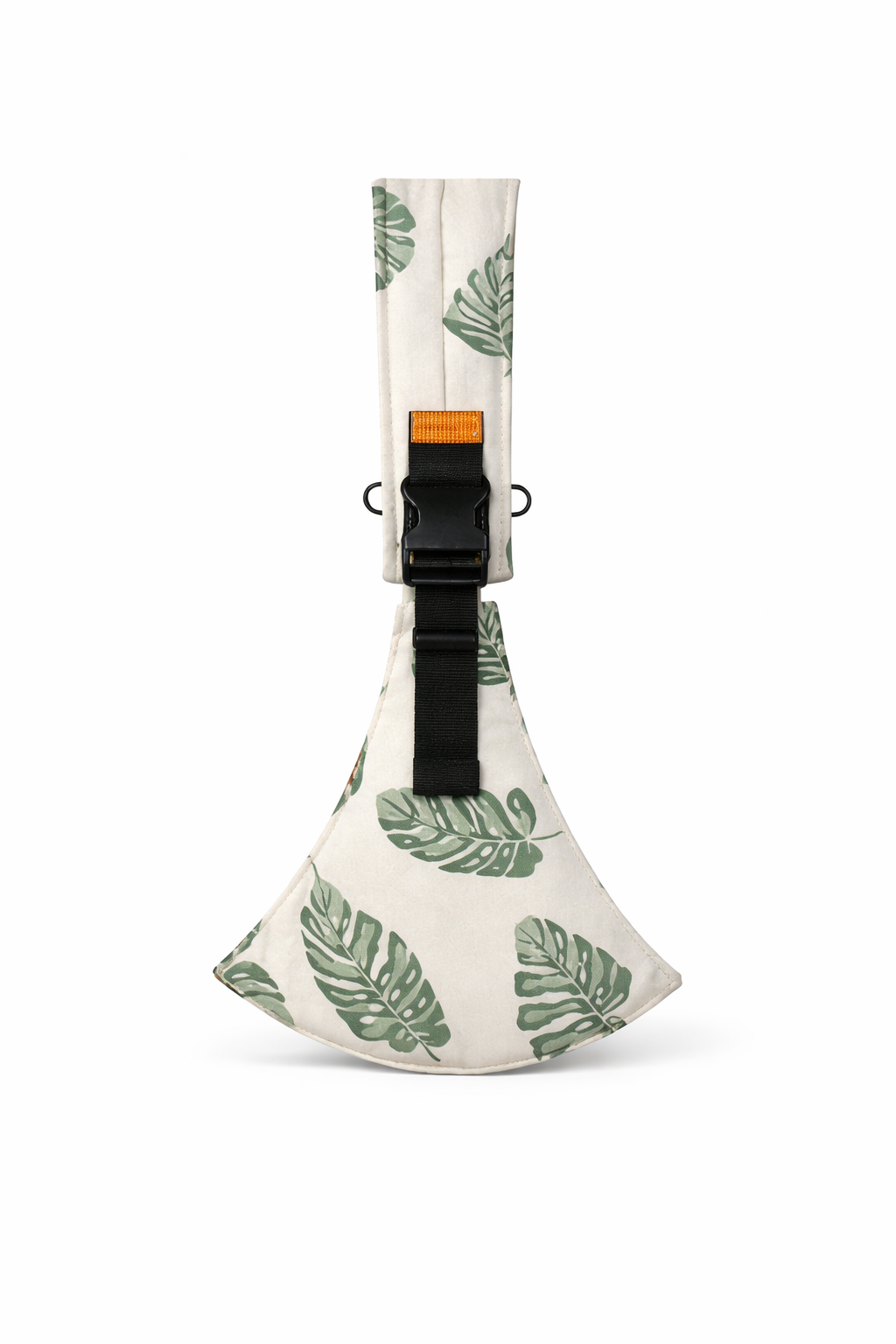 Porte-Bebe-Hanche-Ergonomique-Siege-Integre-Maintien-Optimal-Position-Naturelle-blanc-feuille