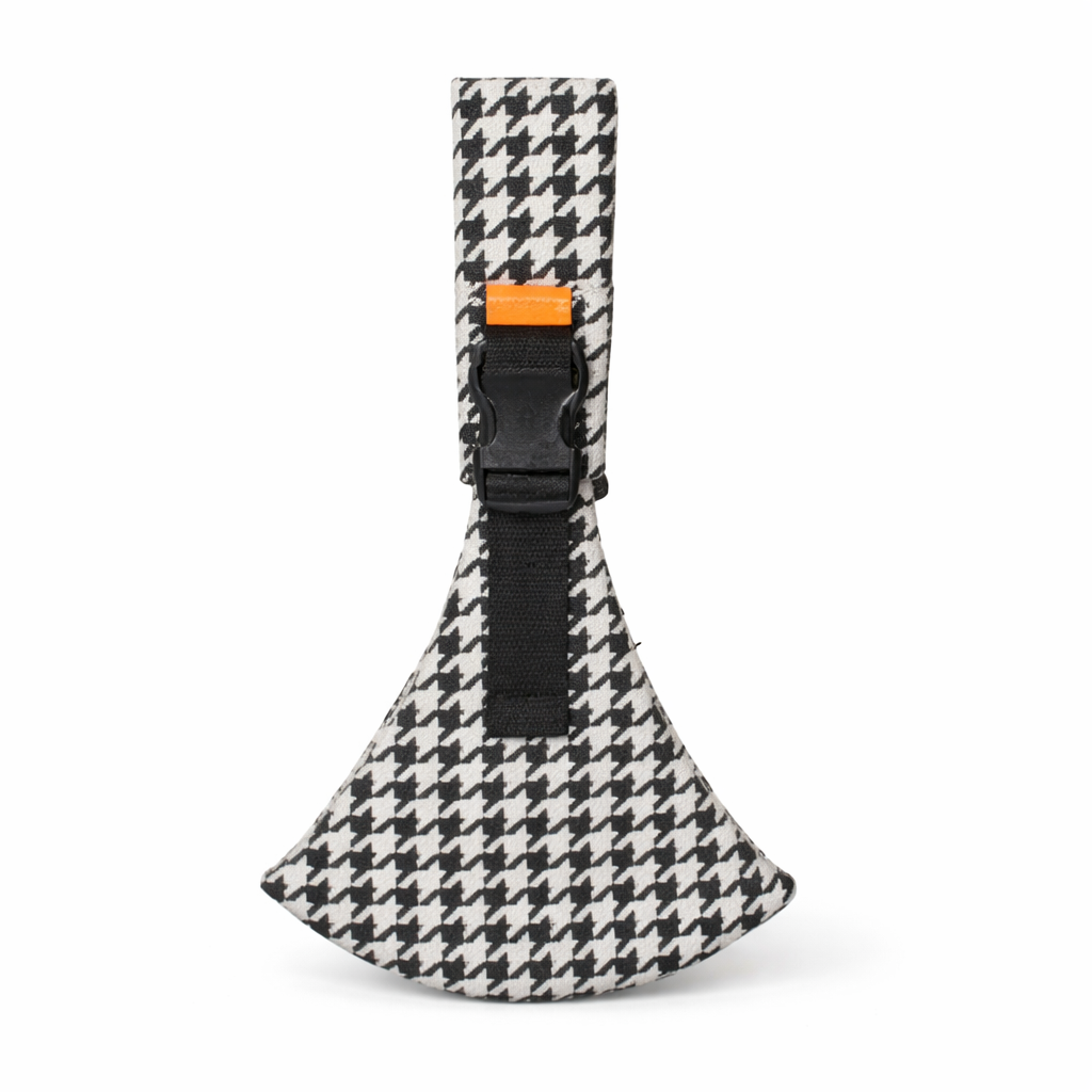 Porte-Bebe-Hanche-Ergonomique-Siege-Integre-Maintien-Optimal-Position-Naturelle-damier-noir