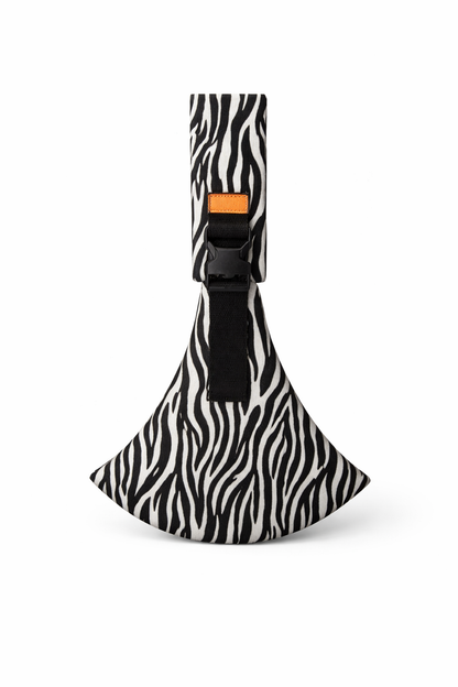 Porte-Bebe-Hanche-Ergonomique-Siege-Integre-Maintien-Optimal-Position-Naturelle-zebre-noir