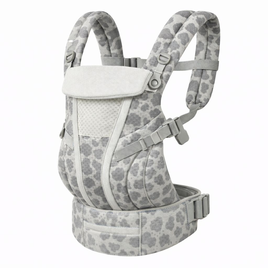 Porte-Bebe-Physiologique-Ergonomique-Respirant-Confort-Securite-0-a36-mois-leopard-gris
