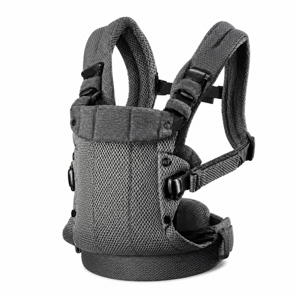 Porte-bébé-physiologique-ultra-respirant-premium-Confort-ergonomique-0-36-mois-Gris-Foncée