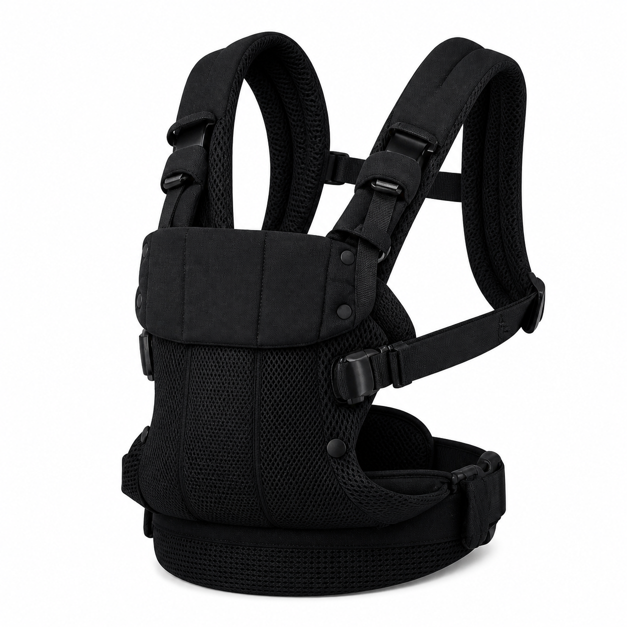 Porte-bébé-physiologique-ultra-respirant-premium-Confort-ergonomique-0-36-mois-Noir