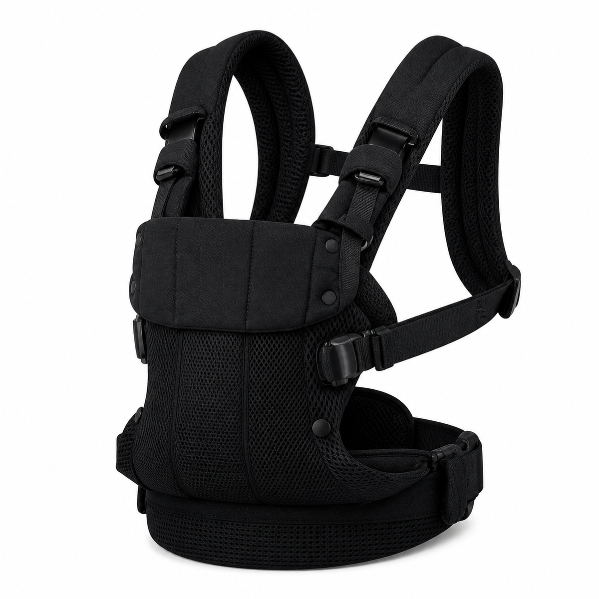 Porte-bébé-physiologique-ultra-respirant-premium-Confort-ergonomique-0-36-mois-Noir