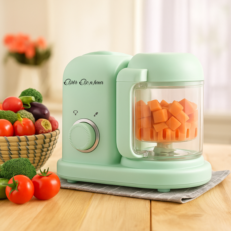 Robot-cuiseur-bebe-vapeur-mixer-electrique