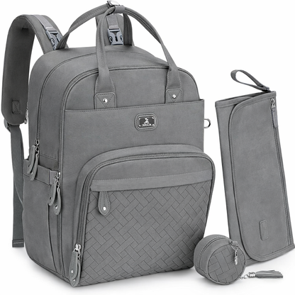 Sac à Langer Multifonction – Grande Capacité & 18 Poches