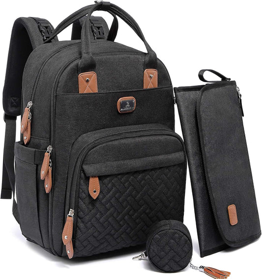 Sac à Langer Multifonction – Grande Capacité & 18 Poches