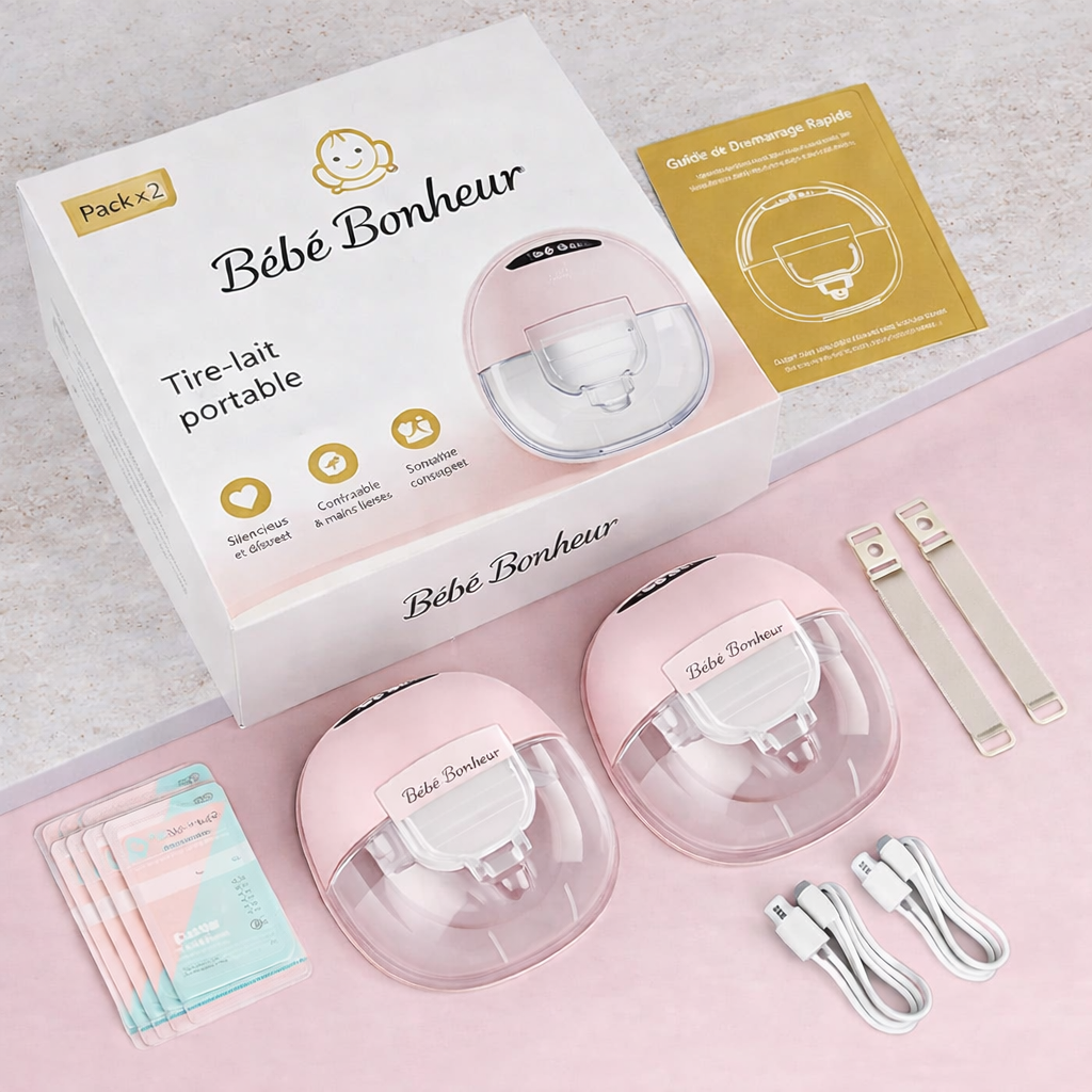 Tire-Lait-electrique-Mains-Libres -Silencieux-Rechargeable